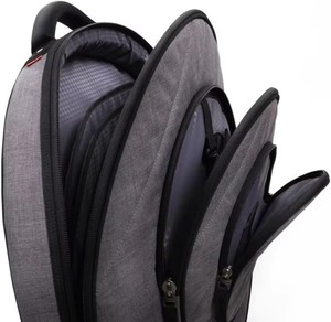 Mochila para Transportar Baquetas, con Bolsillos, Estuche de Doble Capa, Protección para Instrumentos, Accesorios de Almacenamiento, Bolsa para Platillos con Cremallera Resistente y Personalizada - Product Image 1