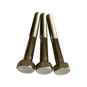 Manufacturers Supply 904L 1.4529 Stainless Steel Full Thread Outer <strong>Hexagon</strong> Bolt - Product Image 4