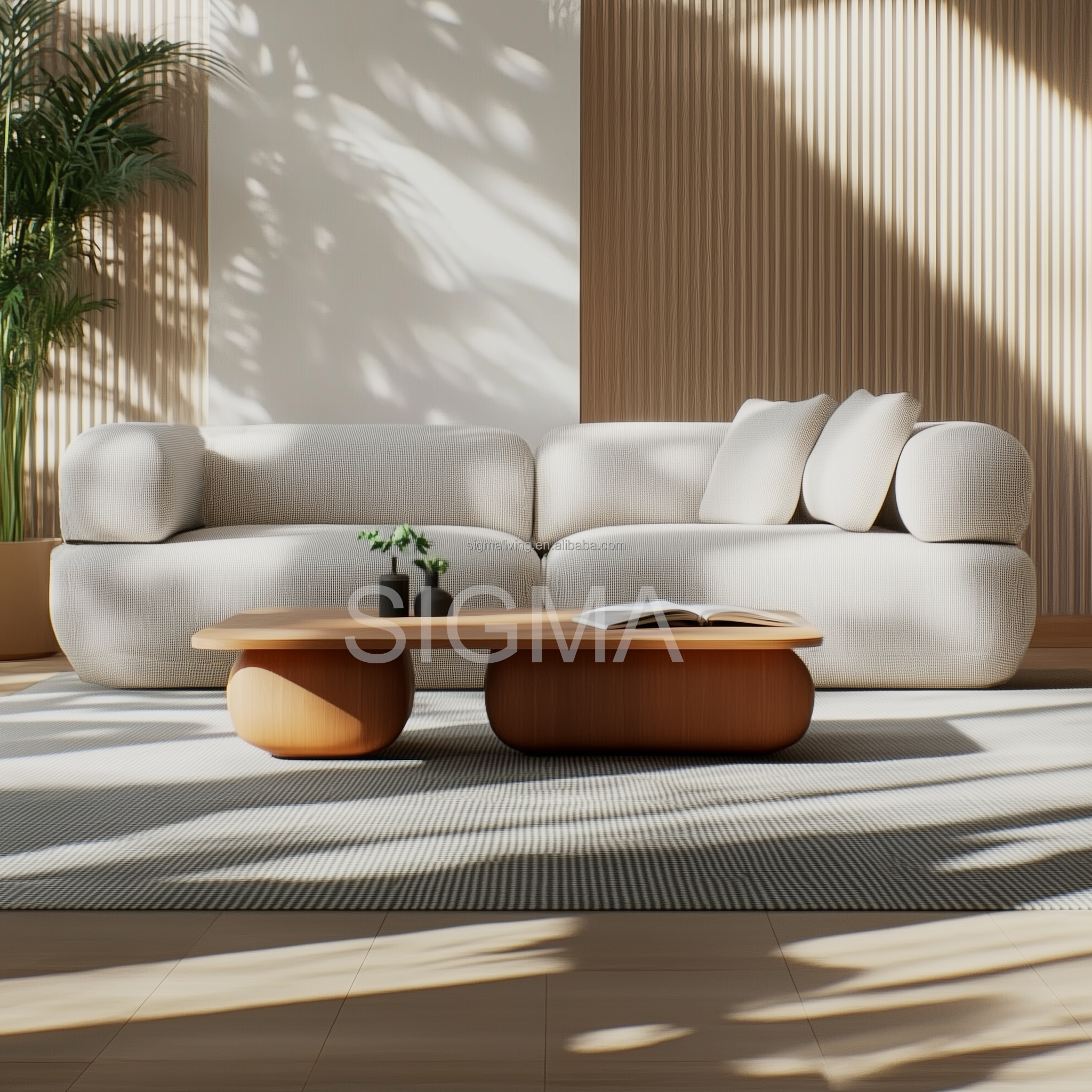 All Weather Luxury Factory Custom Patio Furniture Aluminum Garden Sofa Set Outdoor All Weather Fabric Sofa