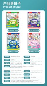 Libro <span class=keywords><strong>de</strong></span> Pegatinas <span class=keywords><strong>de</strong></span> Animales y Robots Personalizado <span class=keywords><strong>de</strong></span> Fábrica para Niños, Libro para Colorear con <span class=keywords><strong>Caras</strong></span> Divertidas, Servicio <span class=keywords><strong>de</strong></span> Impresión - Product Image 6