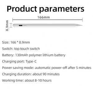 Gen 2 1 Aluminio 1St Pens Usa Sensible a la presión 2Nd 1Generacion Stylus Pencil <span class=keywords><strong>para</strong></span> <span class=keywords><strong>Ipad</strong></span> <span class=keywords><strong>9</strong></span> Generation - Product Image 2
