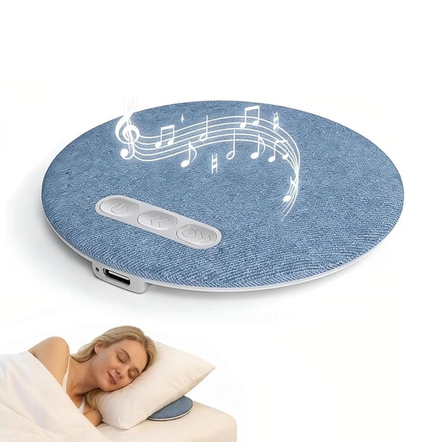 Sleeping Speaker Under Pillow Portable Wireless Ultra Thin Pillow Audio for Side Sleepers & Deep Sleeping Relaxation Device