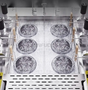 Meilleure vente Équipement de cuisine commerciale de restaurant personnalisé Cuisinière à pâtes et nouilles en acier inoxydable Cuisinière autoportante - Product Image 4