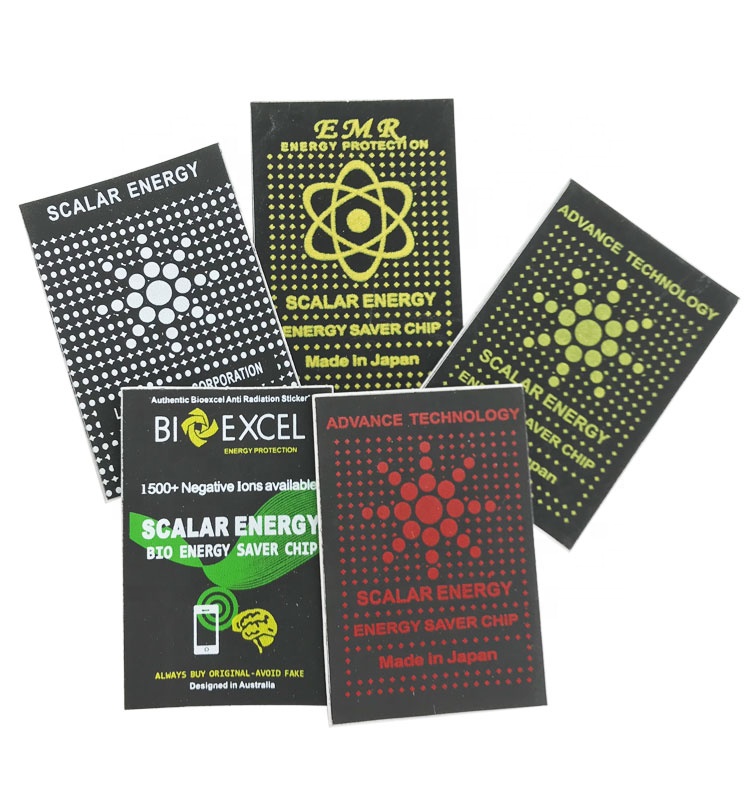 Скалярный энергосберегающий чип, наклейка с защитой от излучения