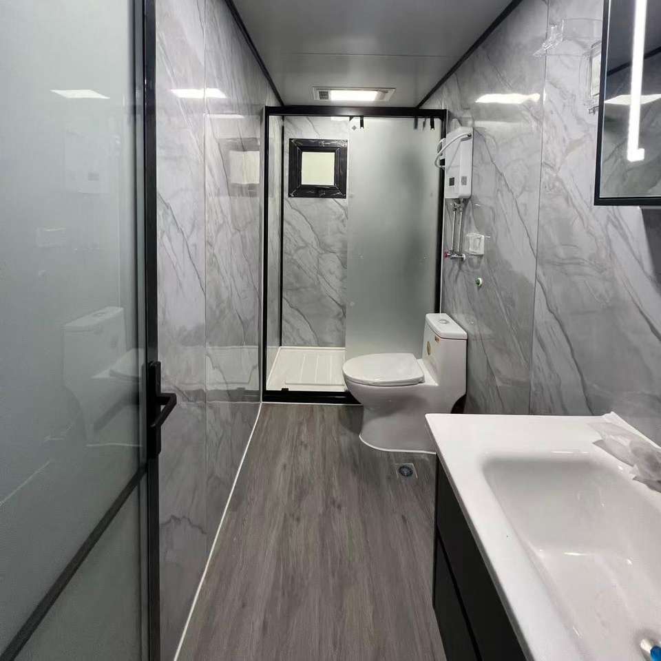 Expandable Steel Prefab Container House Modern Style For Construction ...
