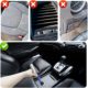 Dupla cabeça escova para limpeza do carro Portátil Car Interior detalhando escova Car Dust Brush Exterior cerdas macias
