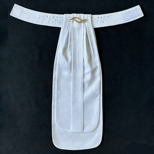 ربطة عنق بيضاء للفروسية للبالغين، مزيج قطني لركوب الخيل، مقاسات S و <span class=keywords><strong>M</strong></span>، 10 أنماط كلاسيكية، متوفرة للبيع بالجملة - Product Image 3