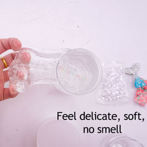 Kit de Slime Mini para Niños, Juguete de Espuma Arcoíris para Hacer Slime, Productos a Granel de Slime Transparente con Accesorios de China - Product Image 5