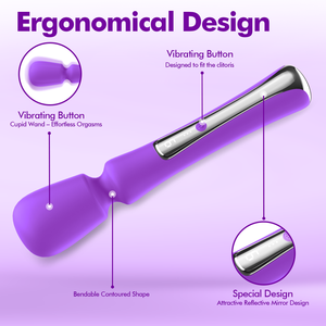 <span class=keywords><strong>LIL</strong></span> MERMAID Vibrateur rechargeable puissant à 9 vitesses, stimulateur clitoridien et du point C, étanche, silencieux, en silicone, jouet sexuel pour adultes - Product Image 4