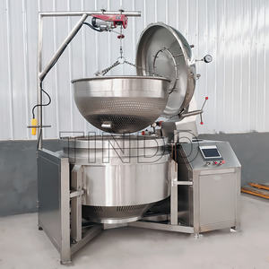 Autocuiseur entièrement automatique en acier inoxydable pour la cuisson de la ligne de traitement de la soupe/du bouillon en os de bœuf et de maïs - Product Image 6