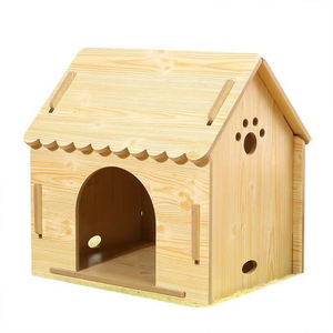 Benutzer definierte Outdoor-Zwinger Pet House Streunende Katze Zwinger große außerhalb Hundehütte Holz Pet House Cage - Product Image 5
