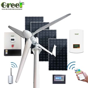 10KW/20KW/30KW Solar Wind Hybrid System Home Use Power <b>Generation</b> with Power Sell Option - Product Image 3
