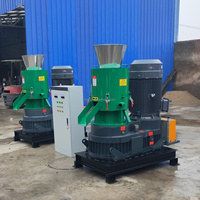 Machine de production de granulés de biomasse à haute efficacité, à matrice plate, pour la production de granulés de bois et de déchets agricoles