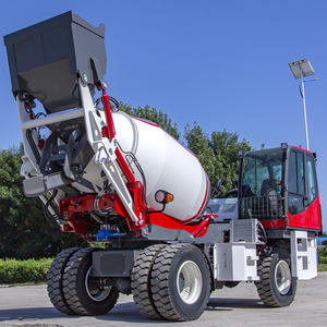 Truk Mixer Beton Otomatis Roda Kecil Self-loading CE EPA Euro 5 Truk Mixer Beton Siap Pakai - Product Image 2