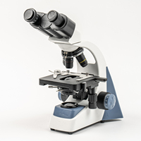 Xsp-500E Binocular Biological Microscope 100x Objective Manual Focus