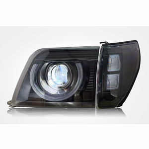 Accesorios de Estilización para Automóviles Prado 3400 2700 LC95 LC90 1996-2002, Faros Delanteros DRL Láser LED, Conjunto de Faros con Lentes - Product Image 3