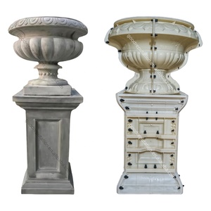 Top Ranking Cemente prodotti di stampo fioriere grande giardino esterno vaso di fiori <span class=keywords><strong>in</strong></span> <span class=keywords><strong>silicone</strong></span> stampo <span class=keywords><strong>per</strong></span> cementeria vaso - Product Image 1