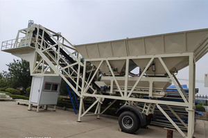 Petite centrale à béton 25m³/h avec machine de dosage PLD et moteur – Compacte et économique pour les petites entreprises - Product Image 4