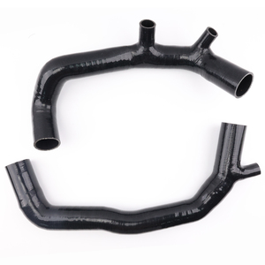 Tuyau d'admission d'air froid en silicone de 2 pouces, tube de remplacement pour BMW N54 135i 335i 535i Z4 3.0L Noir ICP016-BK - Product Image 2