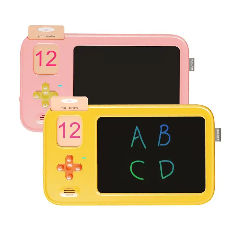 2 In 1 Baby Speelgoed Leren Vloerdeken Groothandel Pratende Kaarten Lcd Schrijven Tablet Leren Machine
