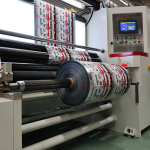 Vente chaude bobineuse haut de gamme de fonction parfaite de rembobinage à grande vitesse pour film plastique/papier/cuir/matériaux d'emballage - Product Image 2