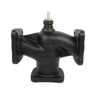Válvula Original SIEMENS de 3 Vías VXF42.50 con Conexiones Bridadas PN 16 para Sistemas HVAC - para Calderas de Calefacción Central, Agua de Hierro Fundido Gris - Product Image 1