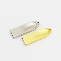 Nouvelles clés USB 2.0 en métal personnalisées en gros, haute vitesse, qualité cadeau, 32 Go/16 Go, modèle goutte d'eau, personnalisation du logo Chine