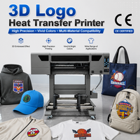 Étiquettes de transfert thermique en TPU de taille A1 XINMEI pour vêtements, logo en TPU 3D, imprimante de transfert thermique en TPU, patch de transfert thermique en TPU, imprimante UV
