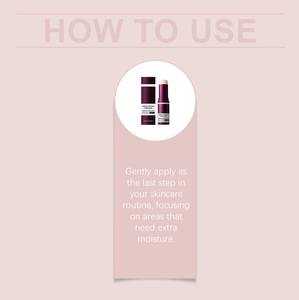 Stick hydratant pour le soin de la peau avec des bienfaits nourrissants et éclaircissants, texture lisse pour peaux sèches, à utiliser avant le maquillage, jour, 9g - Product Image 6