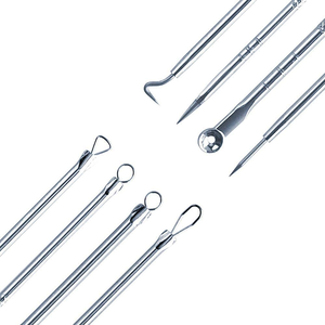 Juego de 4 Herramientas para Extraer Puntos Negros, Agujas de Acero Inoxidable para Eliminar el Acné - Product Image 3