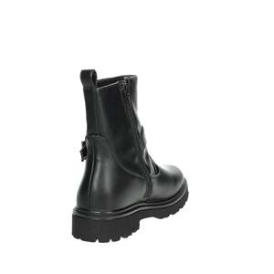 Botines bajos para niña Asso, negros con detalle de hebilla para uso diario - Product Image 3