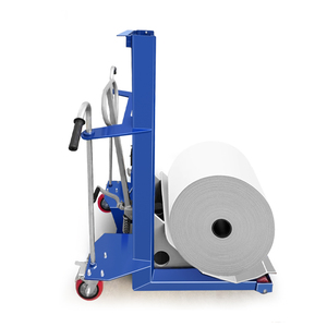 Carretilla elevadora de rollos hidráulica manual Light JX, equipo de manipulación de rollos de papel certificado CE - Product Image 2
