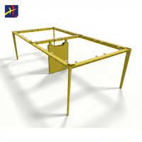 Cadre de bureau électrique réglable en hauteur blanc moderne et durable, en aluminium, pour poste de travail, mobilier de bureau, Guangdong