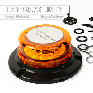 ไฟสโตรเกเตอร์รถพยาบาล24V ไฟ LED หลังคา<span class=keywords><strong>รถ</strong></span><span class=keywords><strong>รถ</strong></span>บรรทุกพร้อมที่จุดบุหรี่แม่เหล็กแรงสูง - Product Image 2