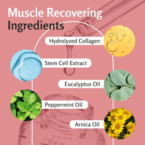 Crème de massage pour les muscles endoloris Graines de camomille 100% Nature Pure Revitalisant pour la peau Thérapie anti-graisse - Product Image 2