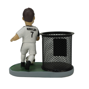 Mayorista Fútbol Estrella Figura Modelo Resina Creativa Decoración Portalápices Contenedor - Product Image 5