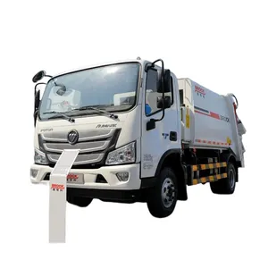 Super-above Fukuda Oma s3 4*2 156hp garbage truck compression refuse collector for sale