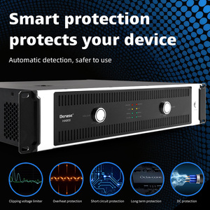 Haut de gamme plus classe de puissance H système de sonorisation de scène Dj extérieur 2 <span class=keywords><strong>canaux</strong></span> <span class=keywords><strong>1000W</strong></span> amplificateur de puissance professionnel - Product Image 6