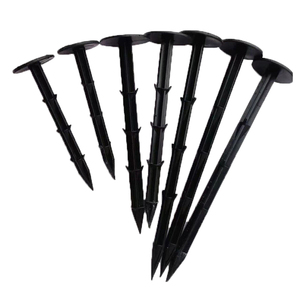 Ancrages en tissu plastique Fixation en plastique Brochet Pointe de sol en plastique pour bâche Ancrage au sol pour jardin - Product Image 5