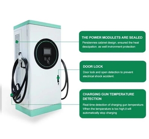 Estación de Carga Rápida Comercial CCS HKBrightGal 2024, Nuevo Estilo, Montada en el Suelo, Salida de 100 kW, 200-750 V, Metálica, HKBG23120402 D - Product Image 6