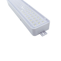 Lampe d'urgence LED non permanente de 60 LED, applique murale d'urgence avec batterie rechargeable, luminosité réglable par interrupteur (max et min)