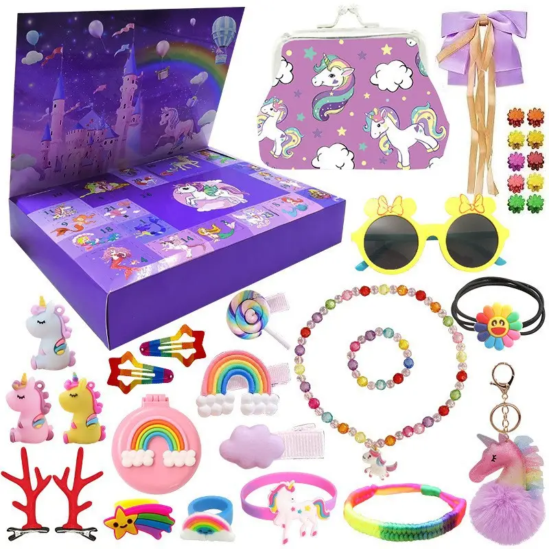 Besafe Kerst Sieraden Countdown Kalender Eenhoorns Geschenken Xmas Adventskalender Voor Dochter Tiener Kinderen