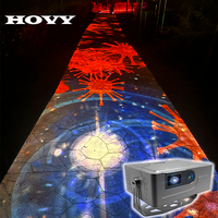 Logiciel/système de projecteurs interactifs, attraction nocturne, jeux de projection interactifs au sol, Full HD 1080p, mise au point automatique