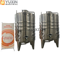 Cave à vin machine en acier inoxydable vinification fermenteur cuve de fermentation cuve à vin