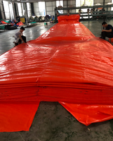 Bâche en PVC enduite de PE, imperméable, écologique, anti-moisissure, pour couverture extérieure, construction temporaire