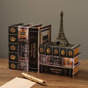 <span class=keywords><strong>Libri</strong></span> falsi per la decorazione di <span class=keywords><strong>libri</strong></span> falsi scatola di legno finti eleganti <span class=keywords><strong>vecchi</strong></span> <span class=keywords><strong>libri</strong></span> retrò creativo scatola di immagazzinaggio decorazione della stanza di simulazione - Product Image 3