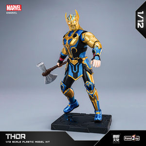 Fondjoy - Modèle assemblé Love and Thunder - Figurine <span class=keywords><strong>Thor</strong></span> - Échelle 1/12 - 15,5 cm/6,1 pouces - Jouets - Cadeau pour enfants - Product Image 4