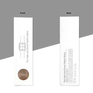 Boîte en papier personnalisée pour bracelet de montre <span class=keywords><strong>Apple</strong></span>, avec logo imprimé et fenêtre - Product Image 4