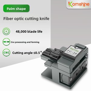 Cortador de fibra óptica totalmente automático de alta precisión directo de fábrica hoja de acero de tungsteno Empalme en frío herramienta de fusión en caliente equipo óptico - Product Image 2