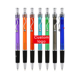 Offre Spéciale personnalisé avec Logo impression stylo à bille publicité <span class=keywords><strong>moins</strong></span> cher promotionnel gribouillis stylo avec pince en métal pour Signature - Product Image 1